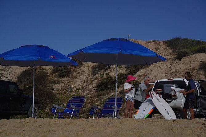 Exclusive Surf lesson on 4x4 round trip transportation - FAQ