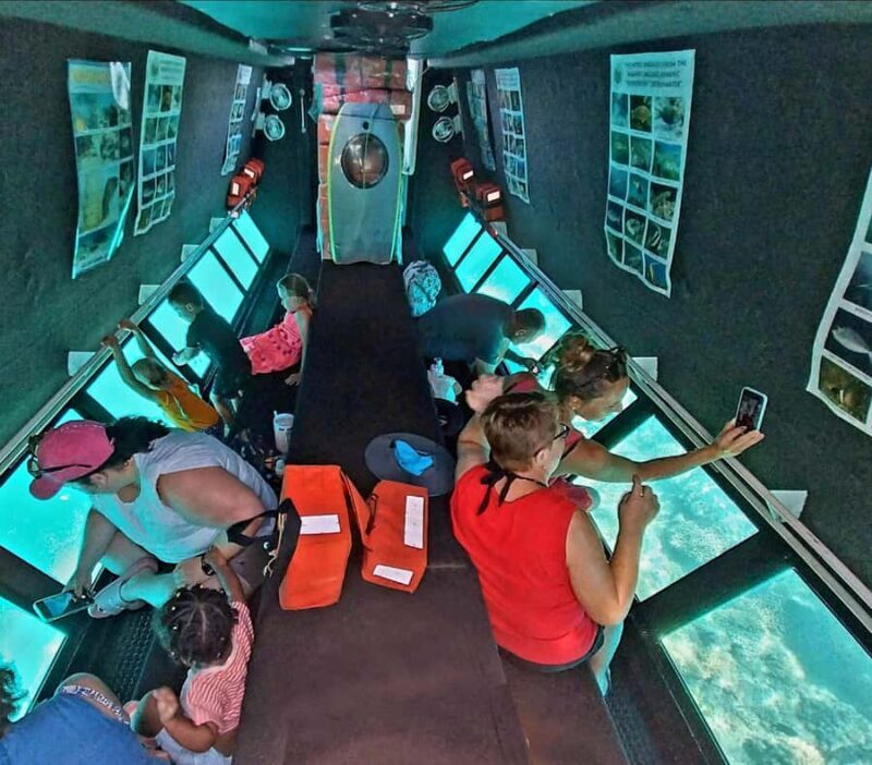 Exmouth: Ningaloo Semi-Submersible Glass Bottom Boat Tour - Key Points