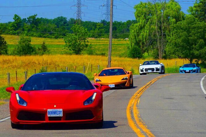 Exotic or Supercar Test Drive on Hamilton Mountain - The Itinerary in Detail
