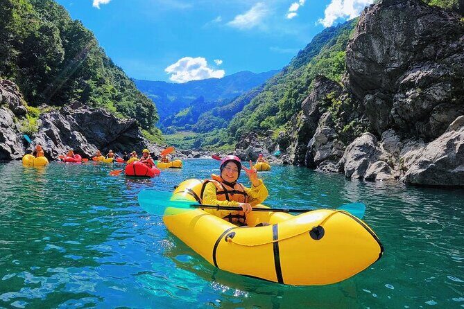 Experience a Packraft Tour Down the Stunning Niyodo River - Experience a Packraft Tour Down the Stunning Niyodo River