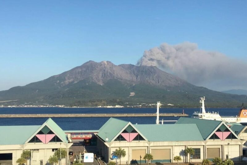 Experience about the blessings of the earth in Sakurajima. - Key Points