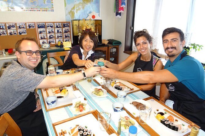 Experience all of Japanese culture and Japanese food experience classes "origami, udon, Japanese food, green tea, calligraphy" in 4 hours - Key Points: