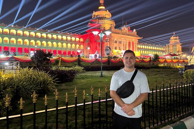 Experience Bangalore Evening City Walk Tour and Market Visit - Passing Bangalore Fort and Historical Insights