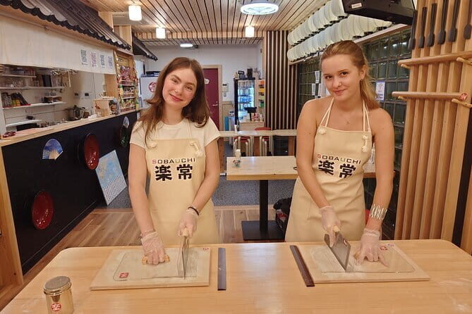 Experience Big soba knife Soba Making Class in Tokyo Kappabashi - Practical Details and Tips