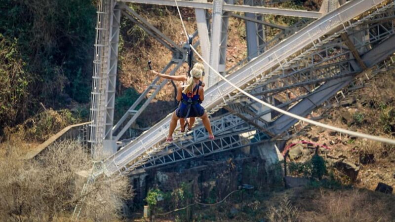 Experience Bungee, Swing & Slide from Victoria Falls Bridge - Key Points