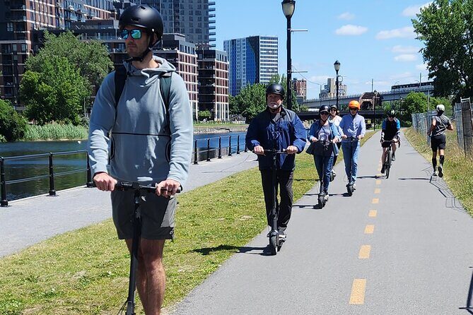 Experience Old Montreal on e-scooters with a local comedian - What to Expect from the Montreal E-Scooter Tour