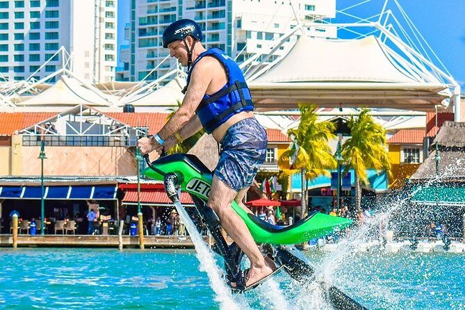 Experience the JETOVATOR water activity in CANCUN. Equipment included - The Practicalities