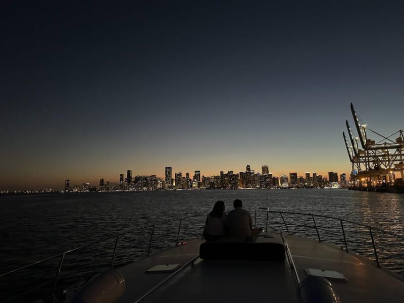 Experience the Ultimate Sunset Cruise on a 50ft yacht! - A Closer Look at the Sunset Yacht Experience in Miami