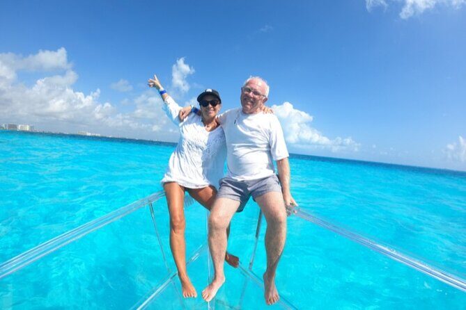 Explore Caribbean in a Transparent Boat in Isla Mujeres - FAQs