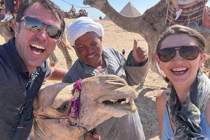 Explore Giza Pyramids,Sphinx, Museum,Lunch and Bazaar from Cairo - FAQ
