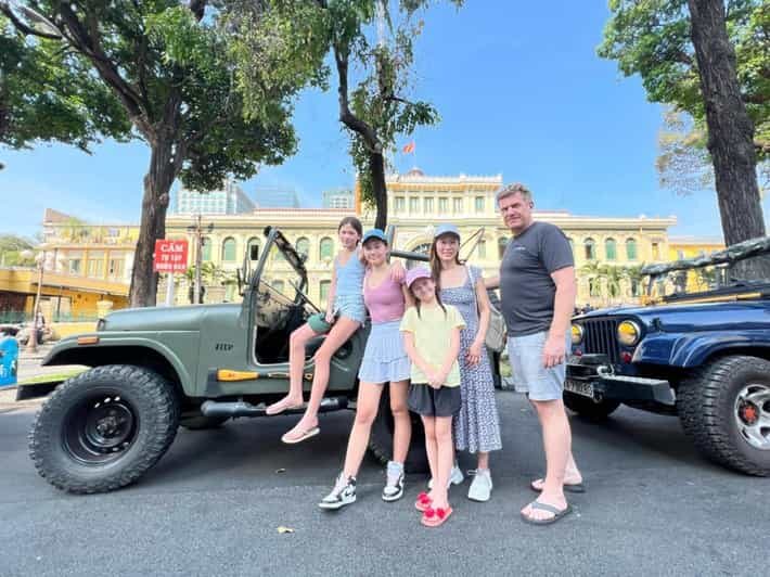 Explore Ho Chi Minh City In Half Day By Jeep Car - The Sum Up