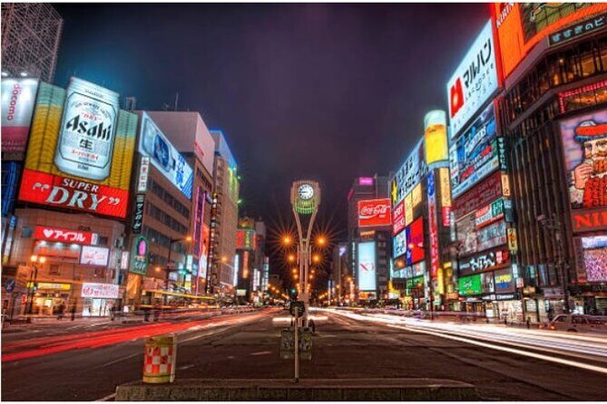 Exploring Hokkaido Nightlife Susukino Evening Walking Tour - Key Points