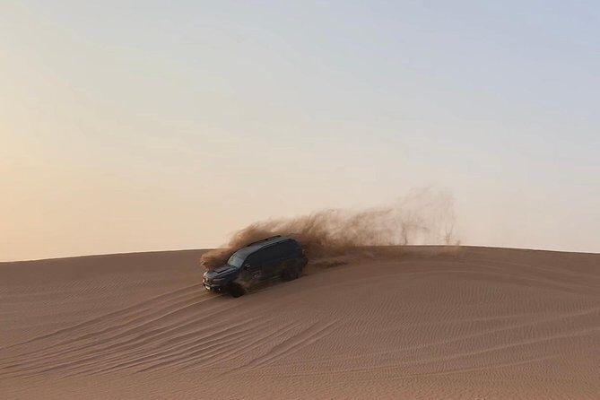 Extreme Desert Safari Evening with Dinner - Breakdown of the Itinerary