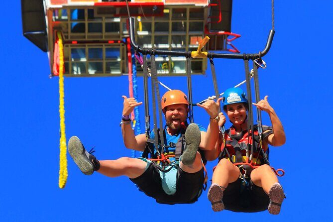 Extreme Swing - Fly from the Glass Bottom Gondola - Key Points
