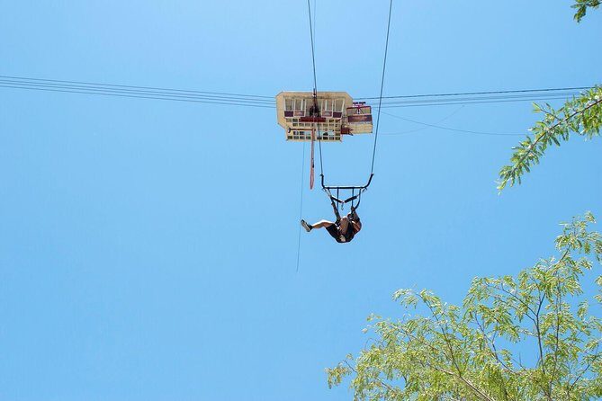 Extreme Swing - Fly from the Glass Bottom Gondola - In The Sum Up