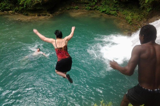 Falmouth Shore Excursion: Blue Hole, White River Tubing - Key Points