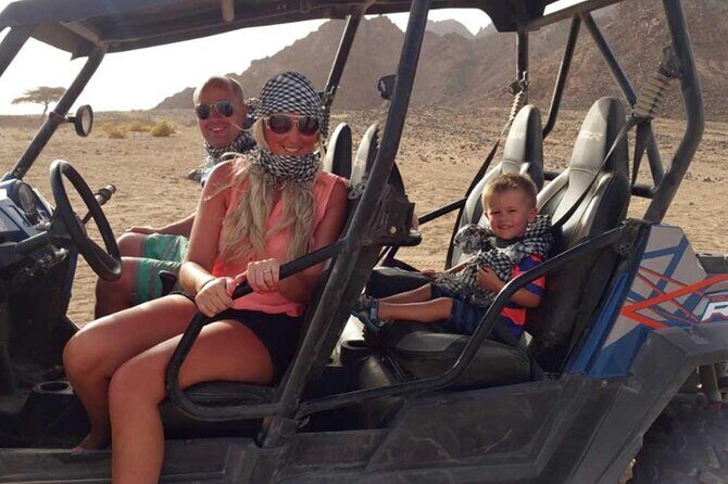 Family or double buggy safari & bedouin village in Sharm - Exploring the Desert in a Family or Double Buggy