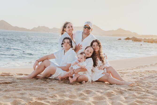 Family photo shoot on beach monuments - What to Expect from the Family Photo Shoot Experience