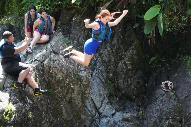 Famous Natural Waterslide in El Yunque Rainforest - The Sum Up