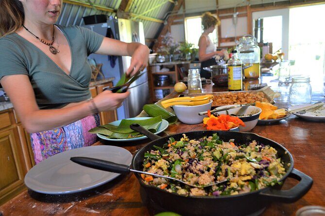 Farm to Table Cooking Class at Kulaniapia Falls - Key Points