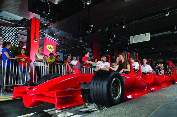 Ferrari World Entry Tickets from Dubai with Transfers from hotel - The Sum Up