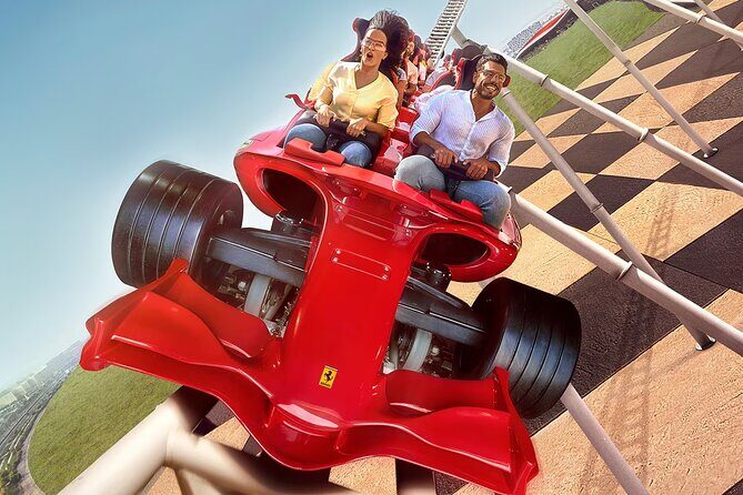 Ferrari World or warner bros Ticket with sharing Transfer - Key Points