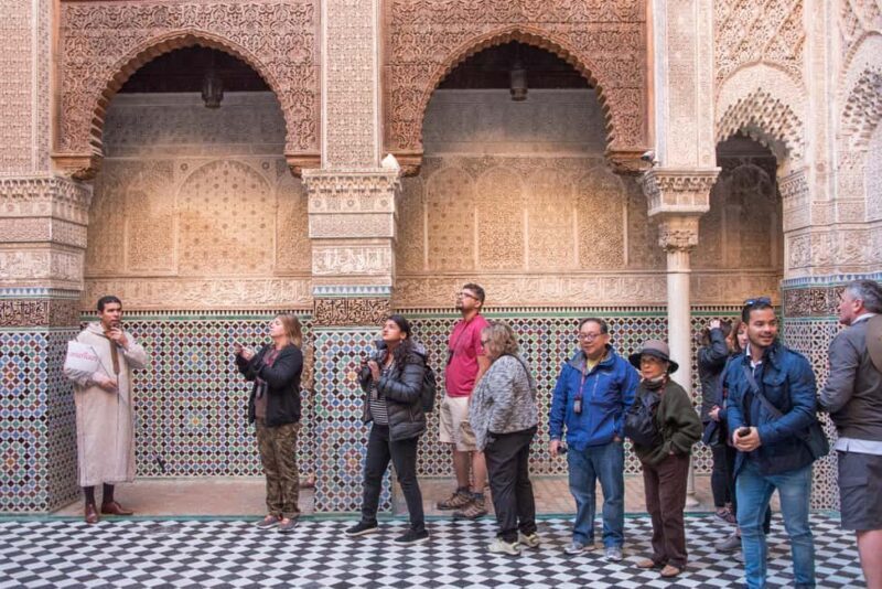 Fes: Bou Inania Madrasa, Museum, Tannery, Souk & Medina Tour - FAQ