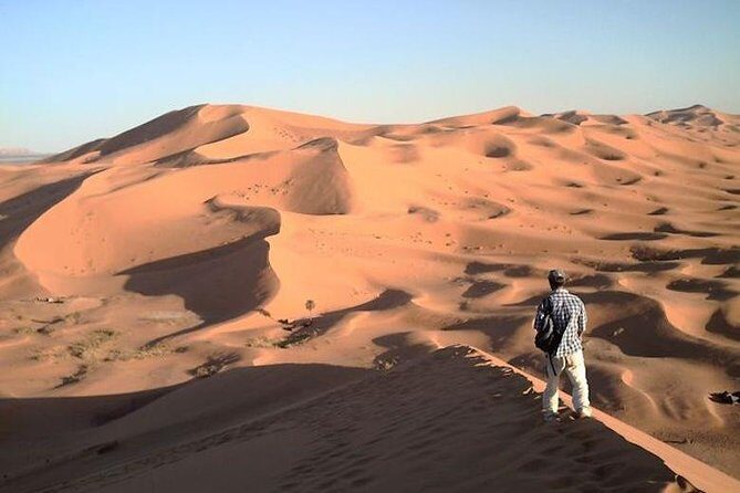 Fes desert tour 2 days - Arriving in Merzouga and the Sahara Dunes