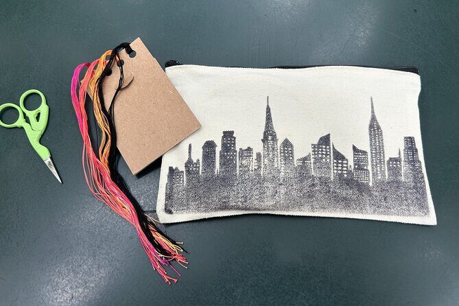 Fiber Arts Field Trip NYC Museum Lunch Embroidery Project - Final Thoughts