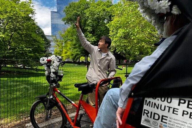 First Class Central Park Tour  Iconic Views & VIP Photo Moments - Why a Pedicab Tour of Central Park is a Great Choice