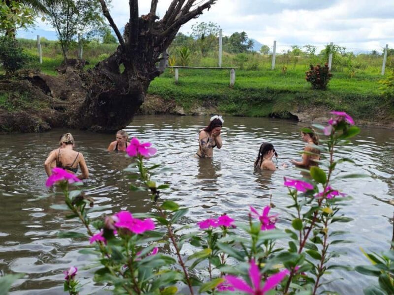 First Landing Village & Hot Springs Mud Pool Tour - Key Points