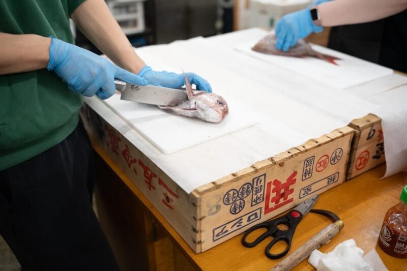 Fish cutting class - The Sum Up