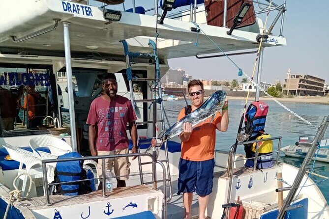 Fishing Over Night Private Boat Trip Professional equipment, dinner - Hurghada - Key Points