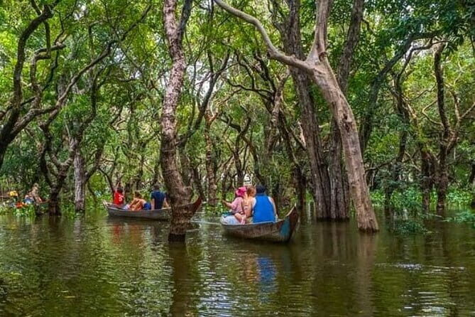 Floating Village at Tonle Sap Lake & Siem Reap City Tuk-Tuk Tour - Key Points