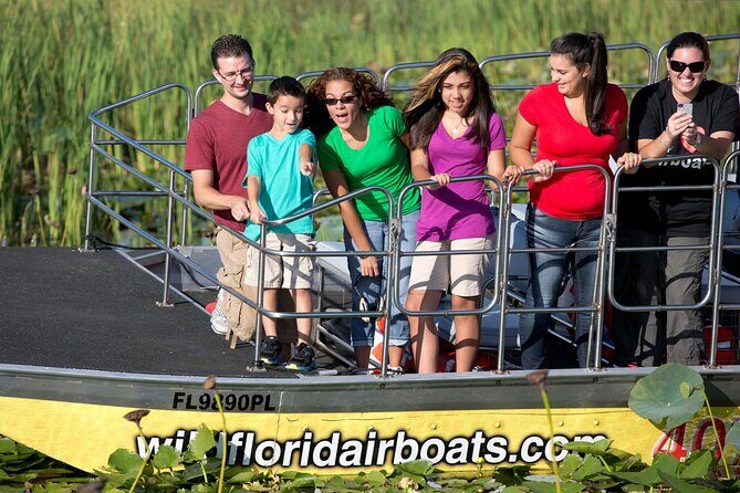 Florida Everglades Airboat Tour and Wild Florida Admission with Optional Lunch - FAQ