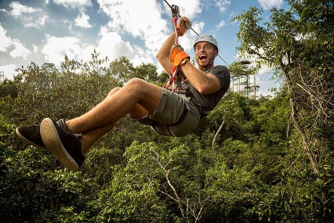 FLY OVER THE JUNGLE extreme Zip Line Circuit, Aqua Zip and more! - Transportation, Timing, and Practicalities