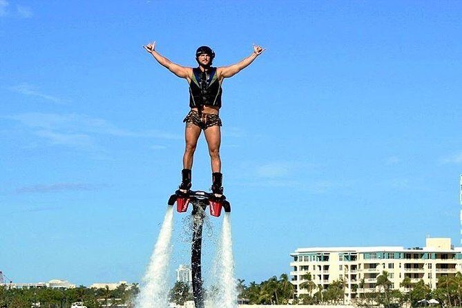 Flyboard in Cancun. Adventure and Adrenaline is waiting for you - The Thrill of Flying Over Nichupte Lagoon