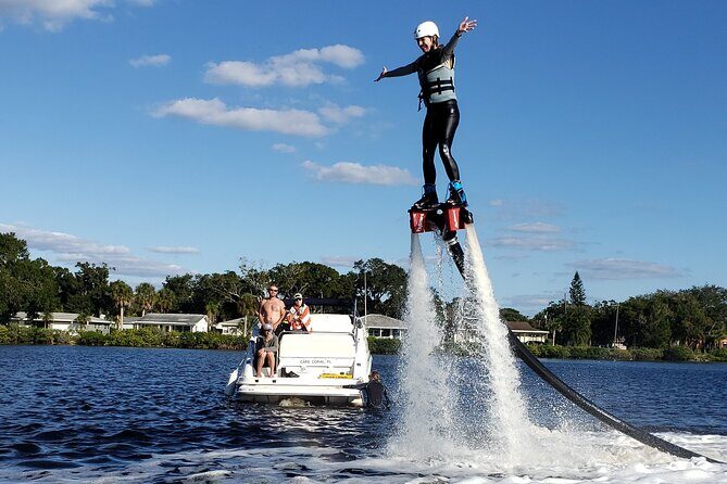 Flyboarding Adventure with 1 on 1 Coaching - Key Points