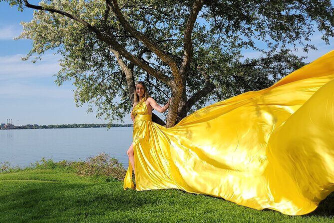 Flying Dress Photo Shoot in Madison WI - What to Expect During Your Flying Dress Photo Shoot