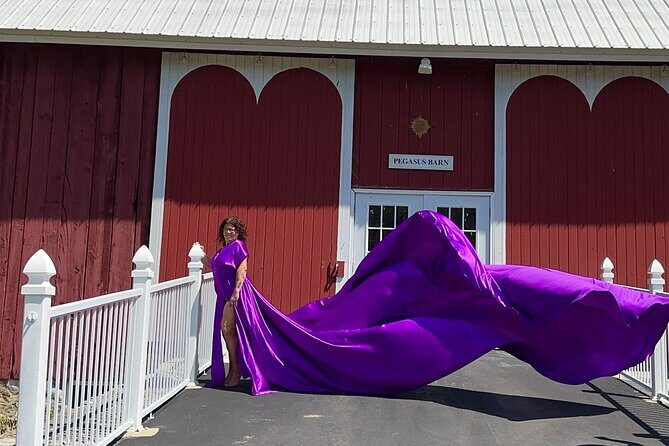 Flying Dress Photo Shoot in Traverse City - The Dresses and Style