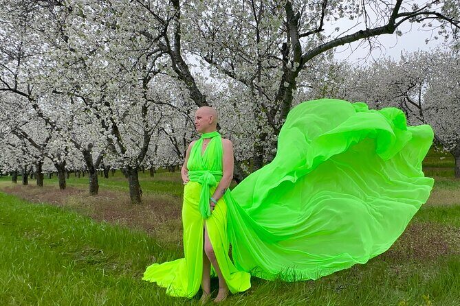 Flying Dress Photo Shoot in Traverse City - Pricing and Value