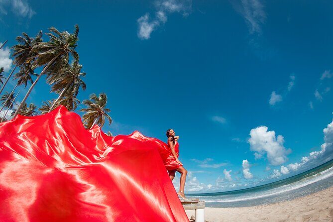 Flying Dress Photoshoot (2 Dresses) Punta Cana Photographer - A Complete Guide to the Flying Dress Photoshoot in Punta Cana