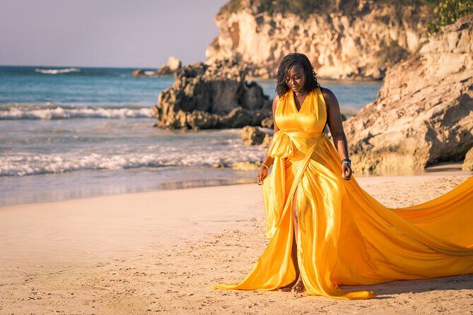 Flying Dress Photoshoot (2 Dresses) Punta Cana Photographer - Key Points