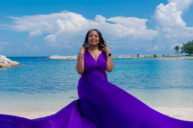 Flying Dress Photoshoot at Doctors Cave Beach Montego Bay Jamaica - Reviews: Authentic Voices