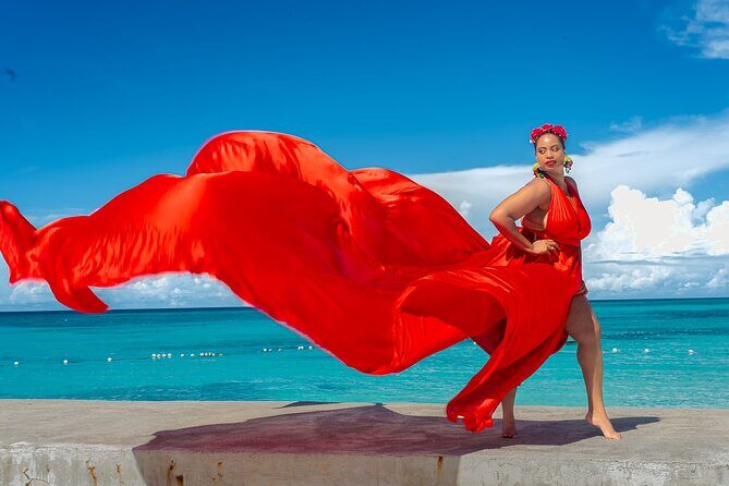 Flying Dress Photoshoot at Doctors Cave Beach Montego Bay Jamaica - Who Should Consider This Experience?
