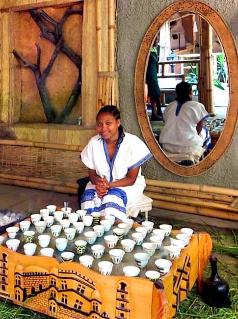 Food tour in Addis Ababa with airport pick-up. - Tasting Honey Wine and Local Beers at Tej Bets