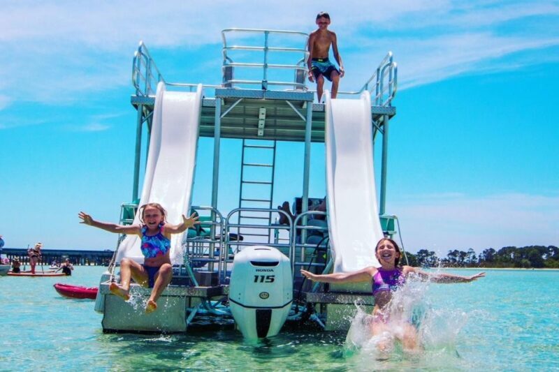 Fort Walton: Double Decker Full Day Pontoon Boat Rental - Key Points