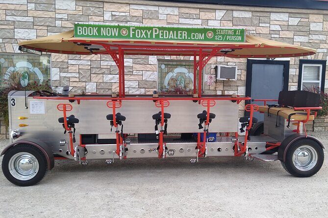 Foxy Pedaler Sturgeon Bay Private Bike Tour - Key Points