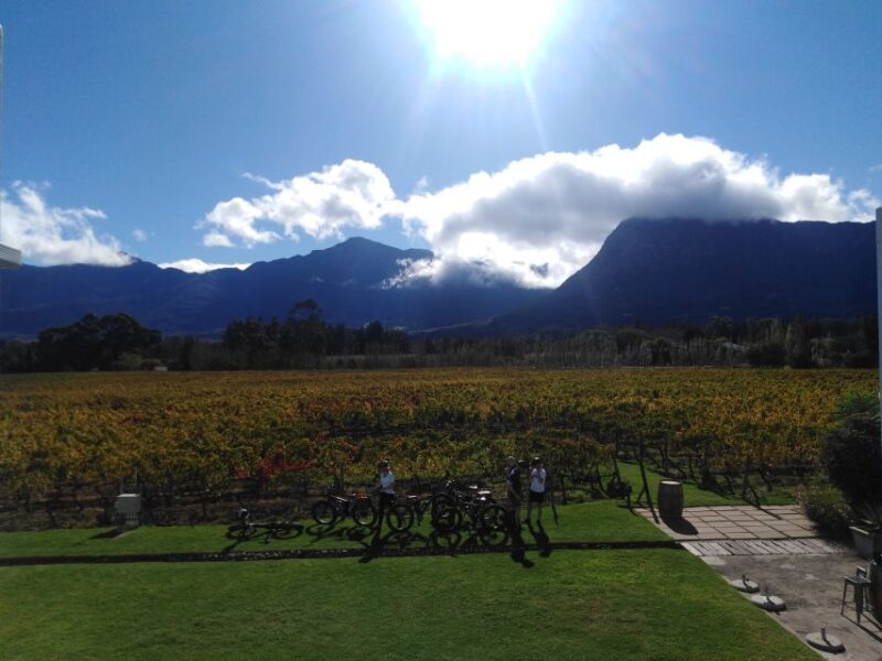 Franschhoek: E-Bike Guided Winery Tour - The Scenic Stops and Winery Visits
