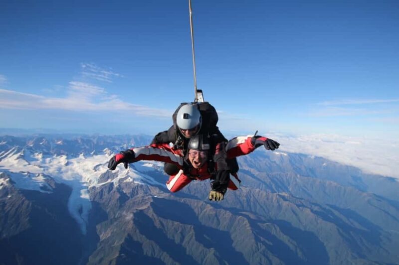 Franz Josef: 13,000ft, 16,500ft or 18,000ft Skydive - The Itinerary in Detail